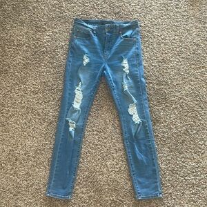 Aero high rise jeggings, size 8, like new